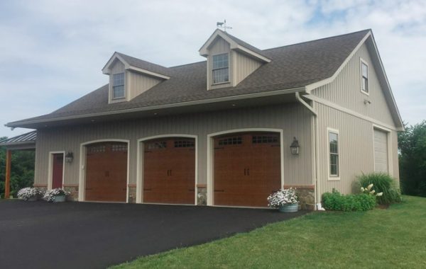 3 Bay garage